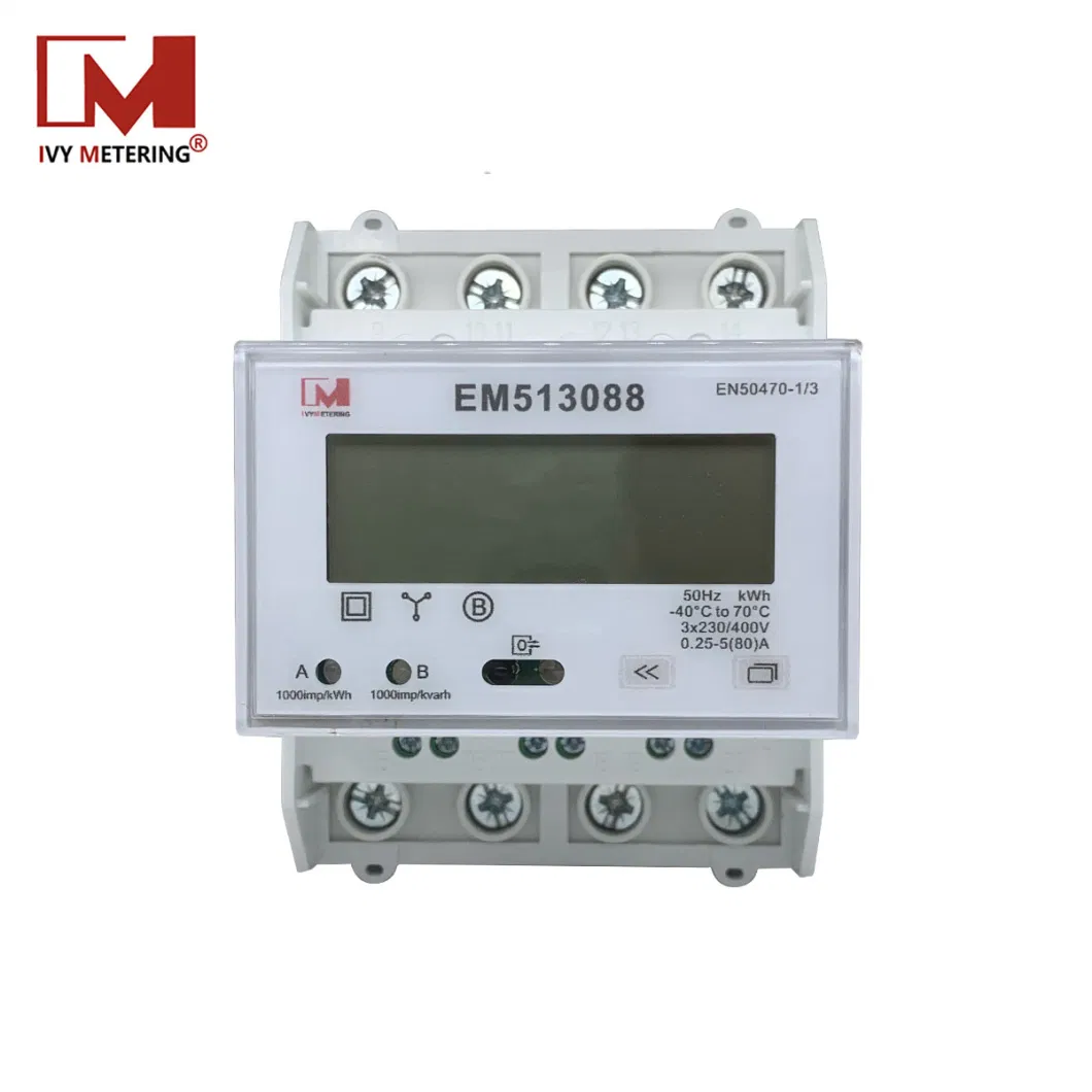 Power Meter with M-Bus Electricity Meter 3-Phase M-Bus Meter