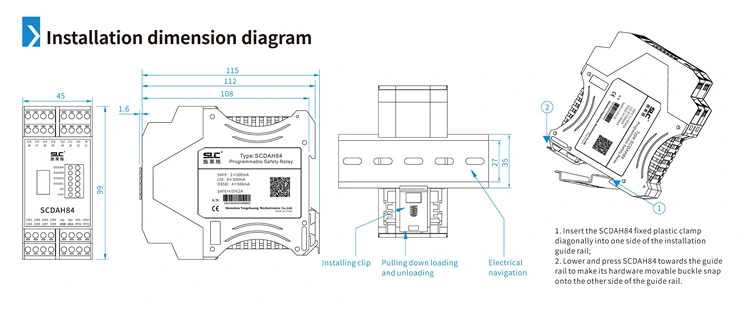 Output/Accessibility Configurable Series, Safety Relay Module