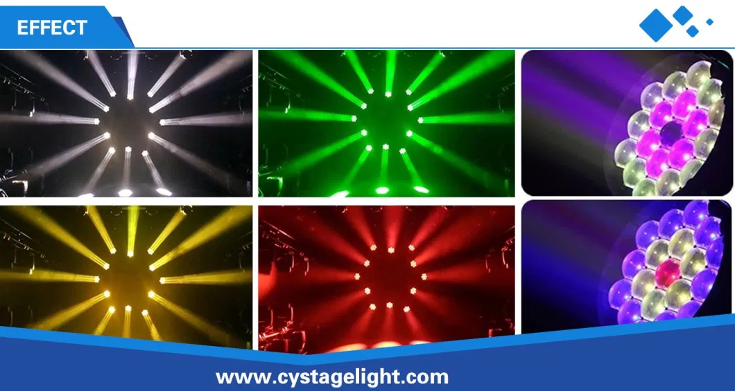 19X15W LED Zoom Moving Head Stage Lighting