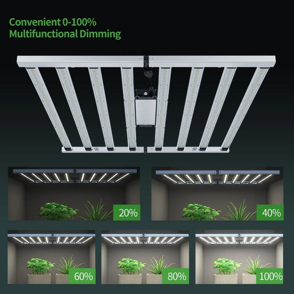 800W Dimmable Samsung Lm301b Full Spectrum Indoor Plants LED Grow Lighting