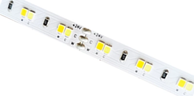 24V 120LEDs/m led tape dual white color tunable 2835 strip light Flexible led lighting