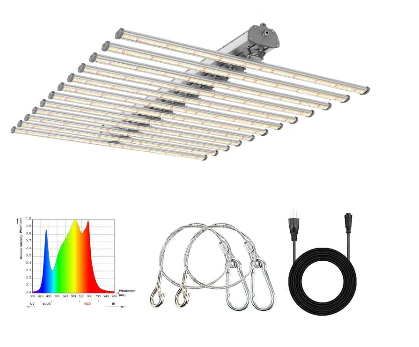 Top Selling 600W 660W 720W LED Grow Light Bar Plant Lighting for Medical Farm