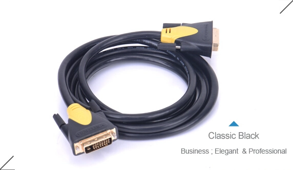 Gold Plated 24+5 DVI Male to Male Cable