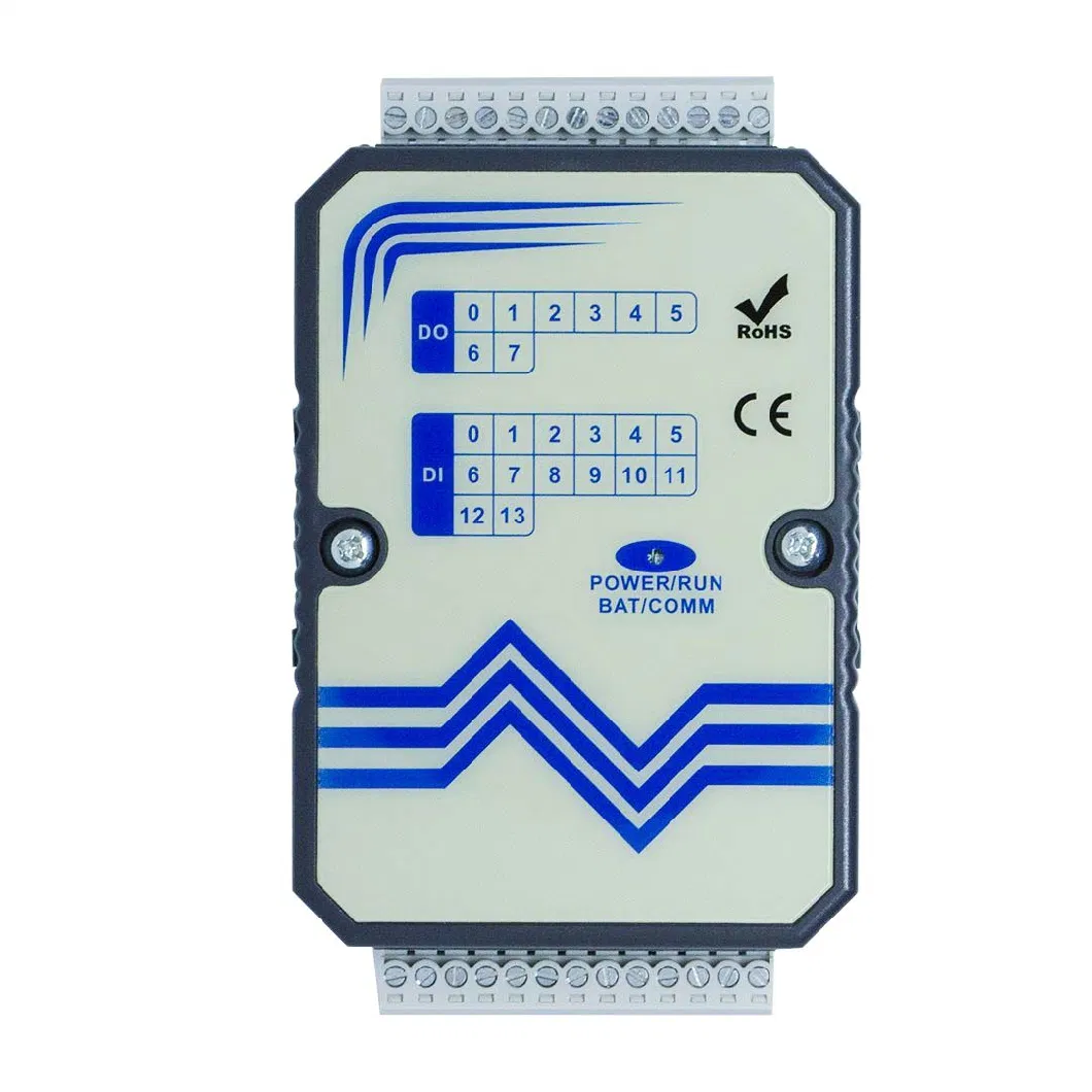 14di 8do 4ai 2ao Industrial Ethernet PLC Controller Modbus I/O Module (A-5389)