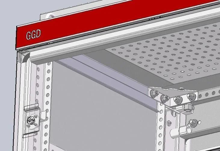 Green Storage Sheet Metal Distribution Cabinet China Manufacturers AC Ggd Type Distribution Cabinet Enclosure for Power Supply