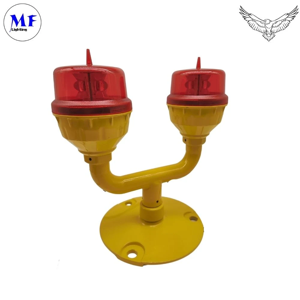 Faa L-810 Icao Annex 14 Volume 1 Aviation Obstruction Light / LED Low-Intensity Double Light for /Warning Light/Solar Marine Light/ Aviation