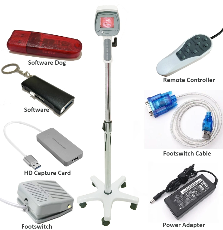 Hospital Use Medical Video Colposcope Digital for Cervix Vagina Examination