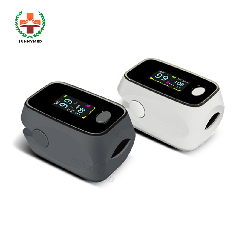 Sy-C013b FDA OLED Four Color Display Fingertip Pulse Oximeter for OEM