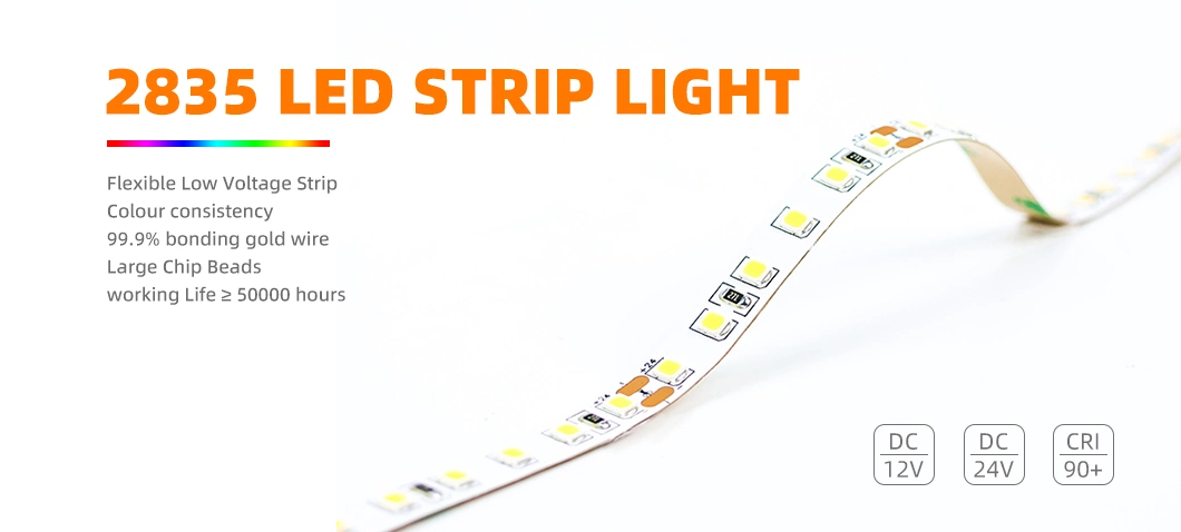 LED Strip Light 2835 SMD High Brightness LED Rope Light