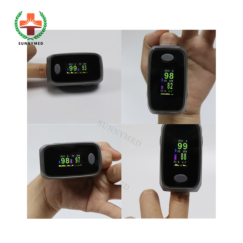 Sy-C013b Medical FDA Finger Pulse Oximeter for Blood Oxygen SpO2 Monitor