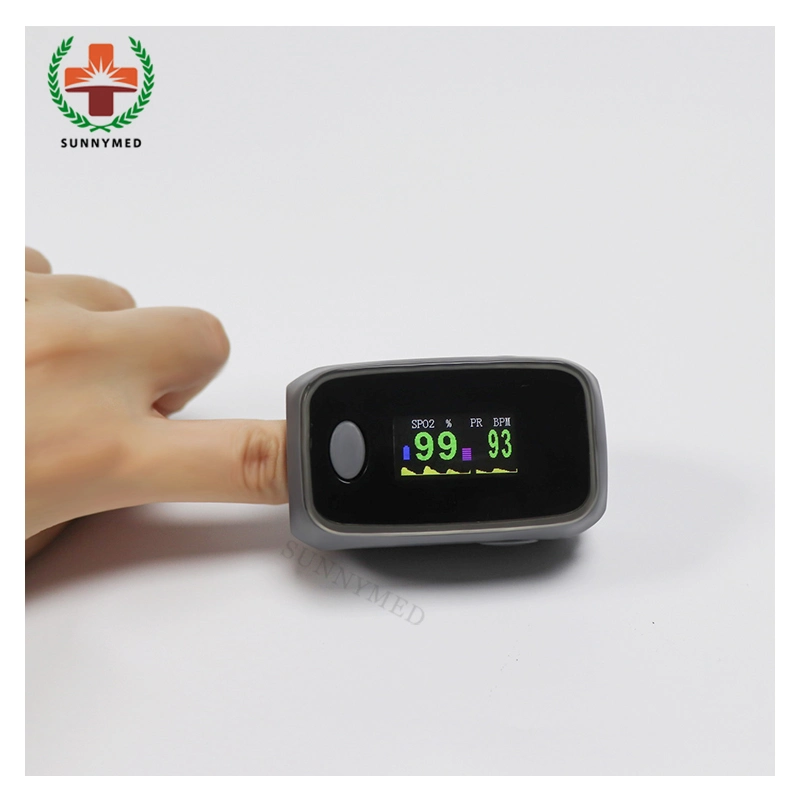 Sy-C013b Medical FDA Finger Pulse Oximeter for Blood Oxygen SpO2 Monitor