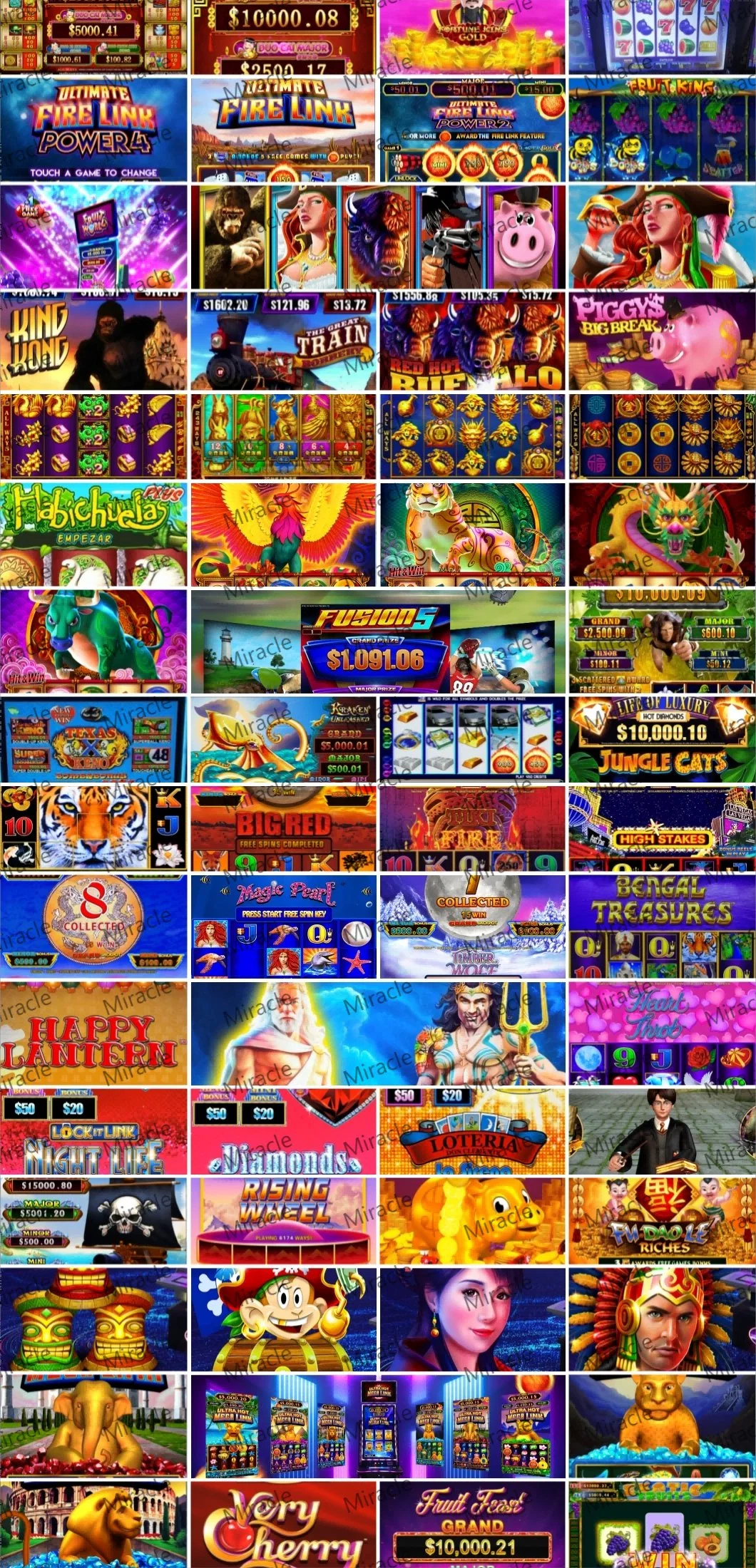 43&quot; HD Vertical Display Fire Link Game Slot Machine