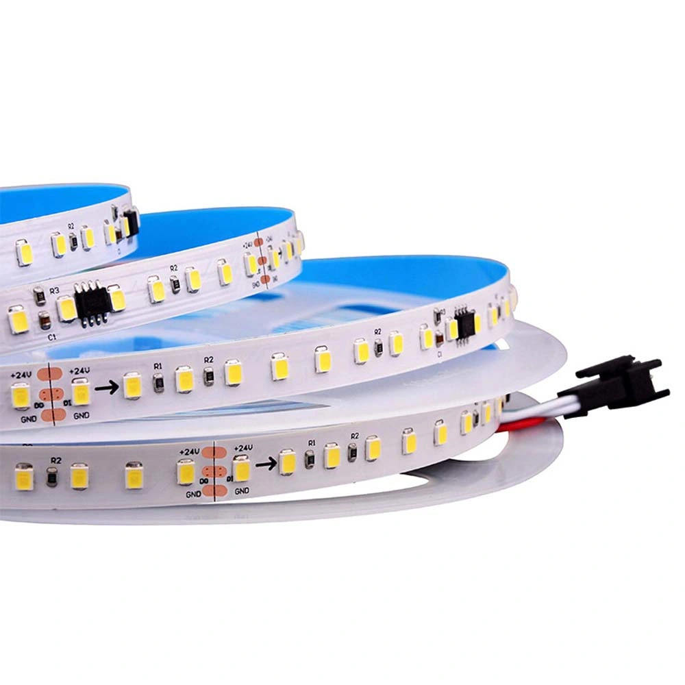 Magic Soft LED Flexible Strip Flashing Lights 24V Horse Racing SMD2835 Running Water White Chasing Strips LED Light