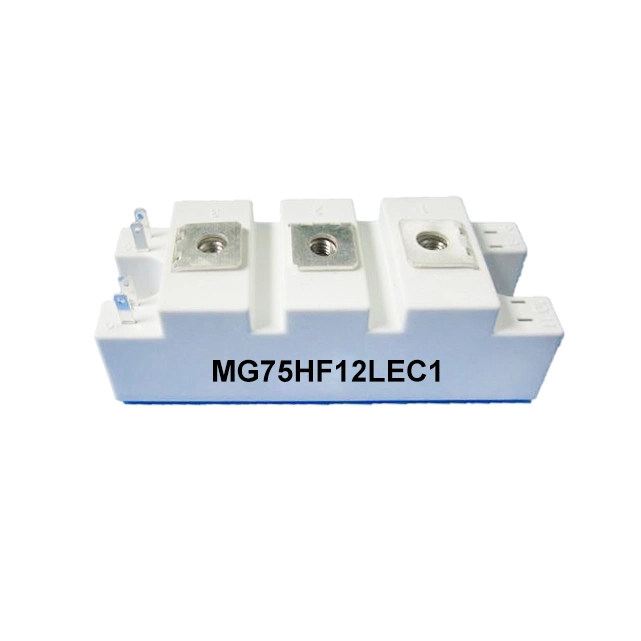 IGBT Modules VCES-1200V IC-75A High speed IGBT in NPT technology Low inductance fetures applications MG75HF12LEC1