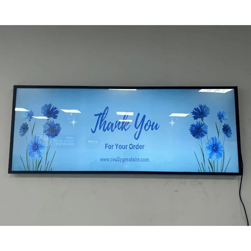 75inch LCD LED Floor Standing Digital Poster with Content Management Included - Black