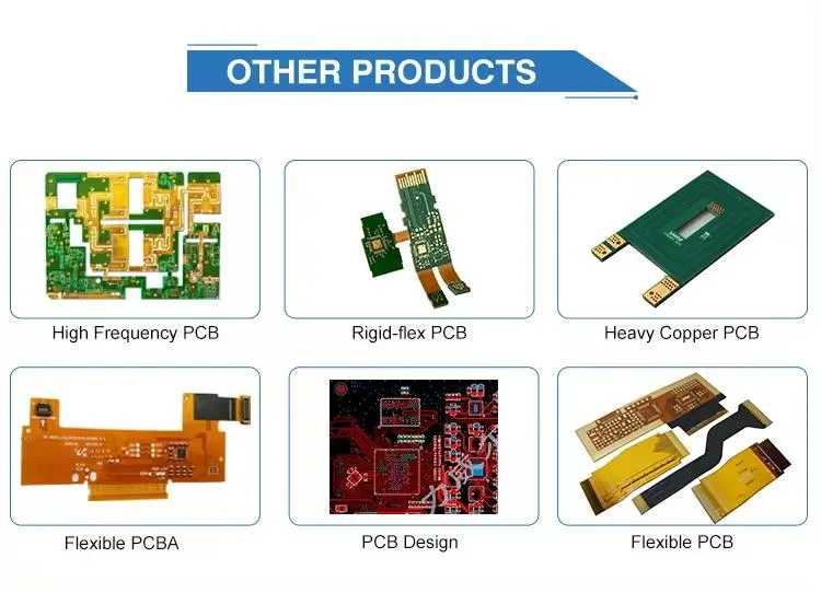 Hybrid Fr4 and Rogers Structure Step Board Half Mouse Hole 0.3mm Minimum Pth Vias Multilayer PCB DIY with 5layers