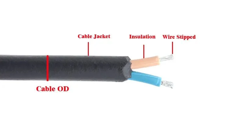 Aohua UL M15 Wire to Wire 3 Pin Field Assembly Thread Connection Waterproof Connector Outdor LED Light Module IP67/68 Power Cable Connector