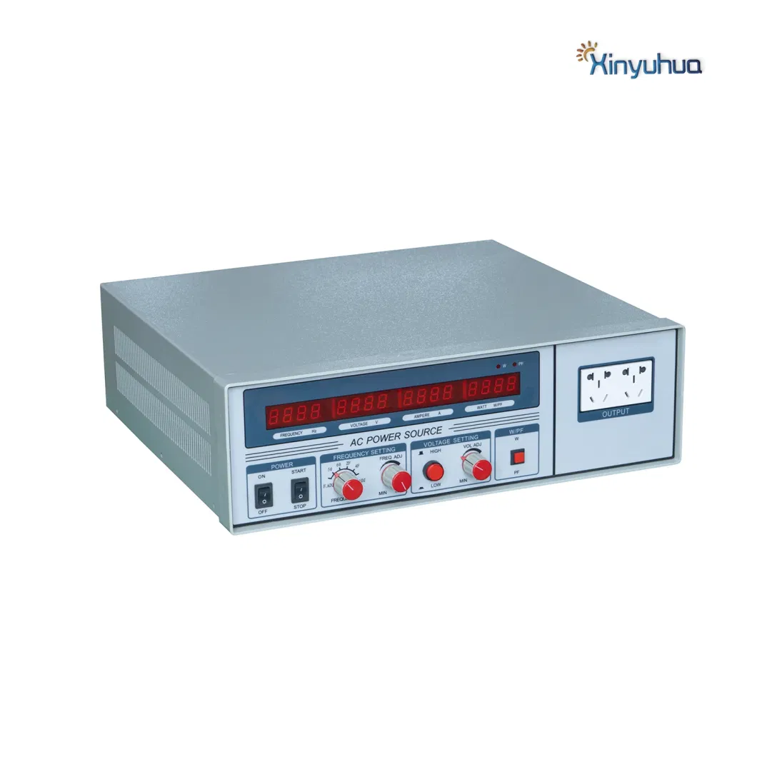 AC60W 1500W Rack Unit AC Power Supply 220V 50Hz 60Hz to 0-300V 40Hz-400Hz Adjustable Frequency Converter