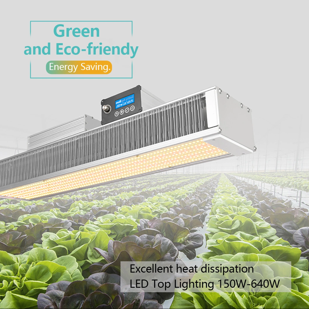 Venus 630W Full Spectrum Smart Controller Dimmable Shipping Samsung Chip 600W LED Grow Lighting for Greenhouse Grow Shop