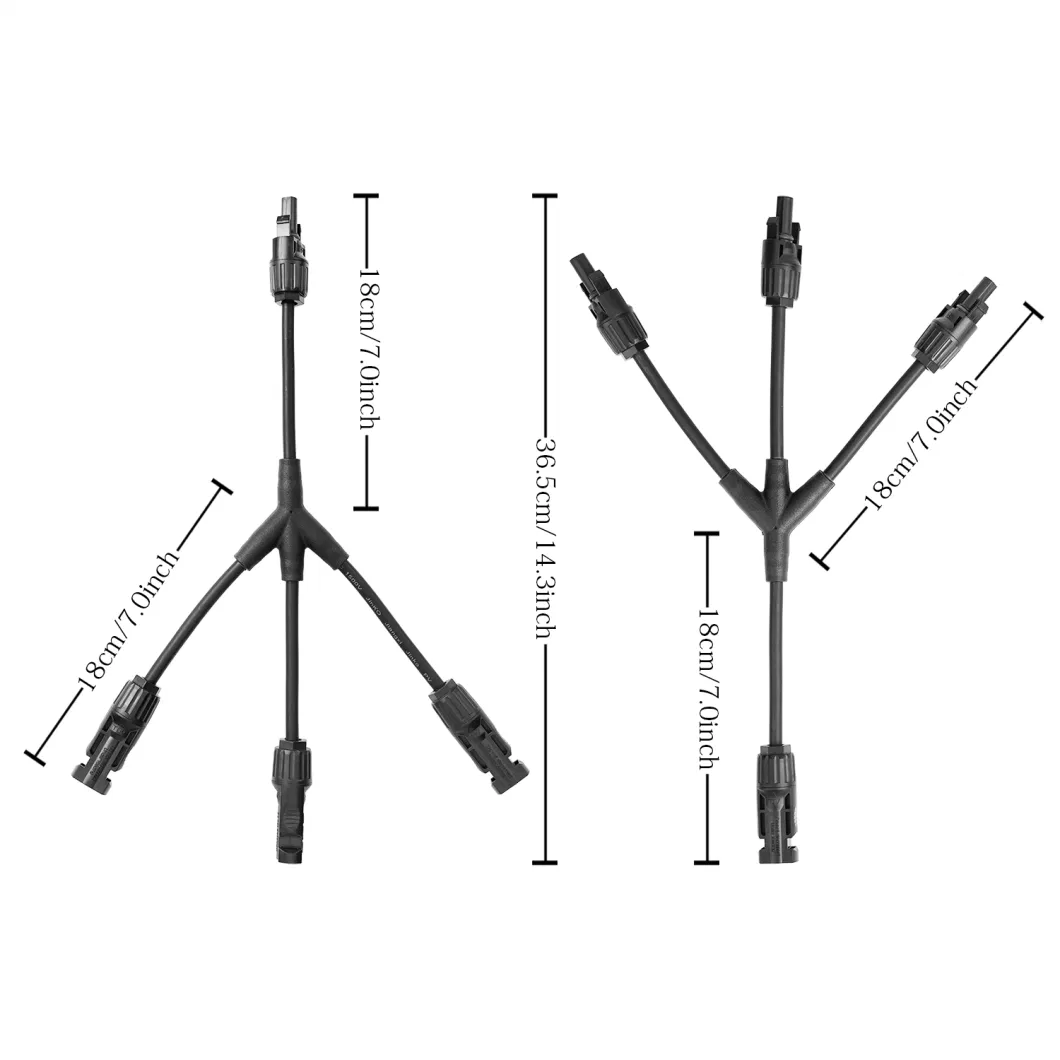 Mc 4 Y Branch 1 to 3 Connectors for Soar PV System