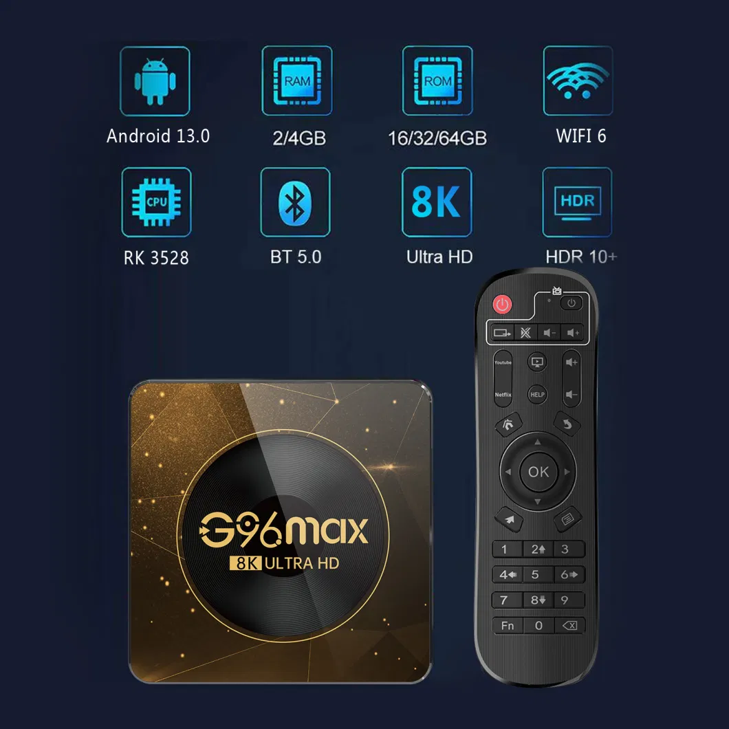 G96max A13 Global Android 13.0 TV Box 8K Ultra TV Stick