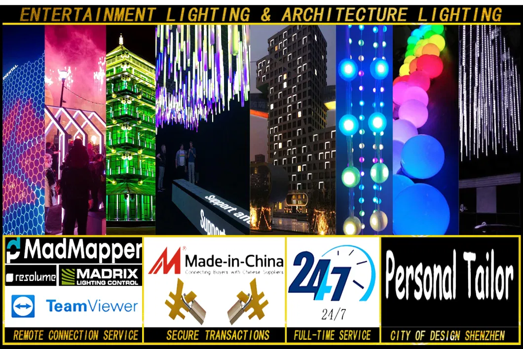 2022 New LED Facade Lighting Full Color 8 16 Segments DMX RGB 12W Strip Light LED Pixel Bar