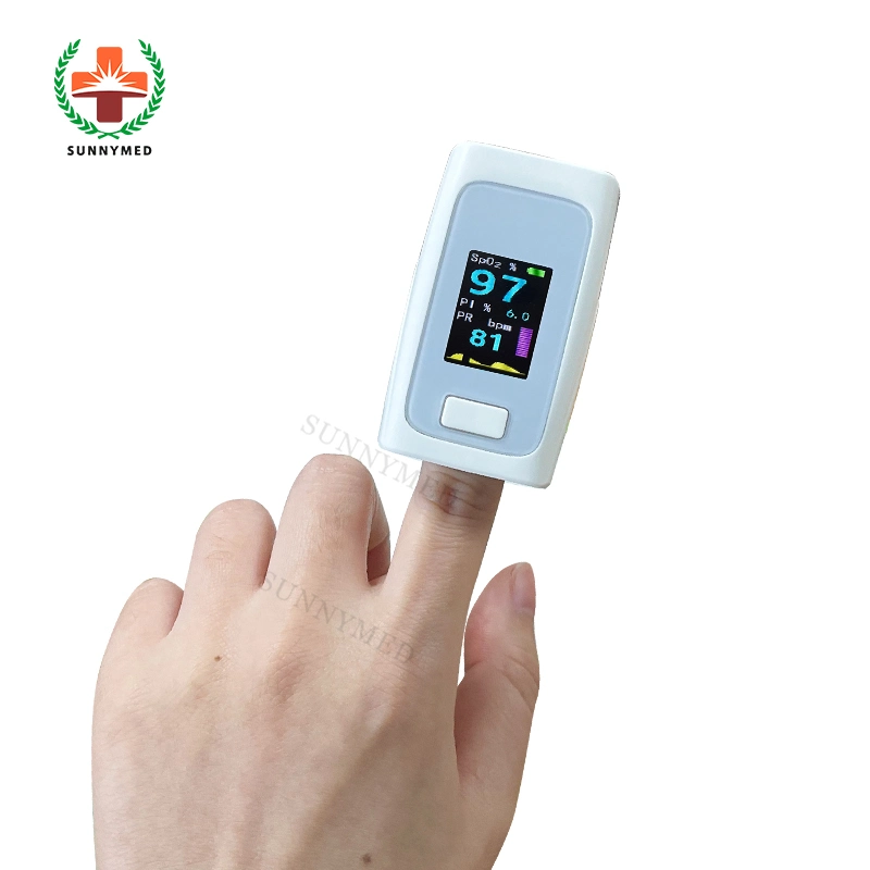 Sy-C013e Hot Selling Portable Four Colors OLED Display Pulse Oximeter