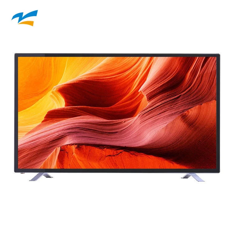 Frameless Full Screen Plastic Back Cover A Grade HD Flat Television Screen 32inch Smart TV 2K 4K Android LED TV