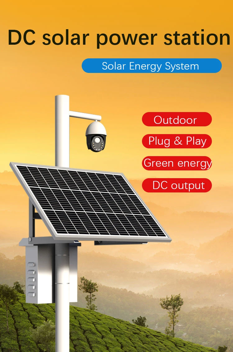 Wind Turbine 1kw Balcony Solar Wireless CCTV 200W 300W Solar Power System Solar Systems off Grid Complete