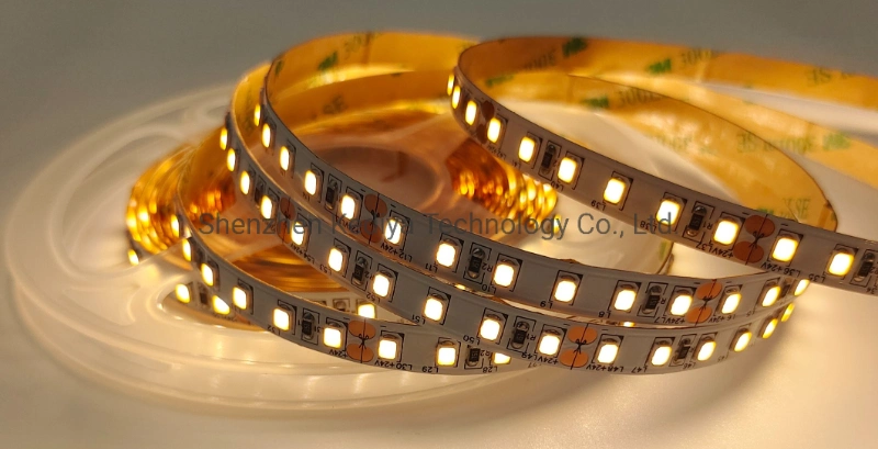 3 Years Warranty 10mm Width 5m Single Row 2835 LED Strip 24V 12V Flexible 120LEDs/M LED Strip Light White/Warm White