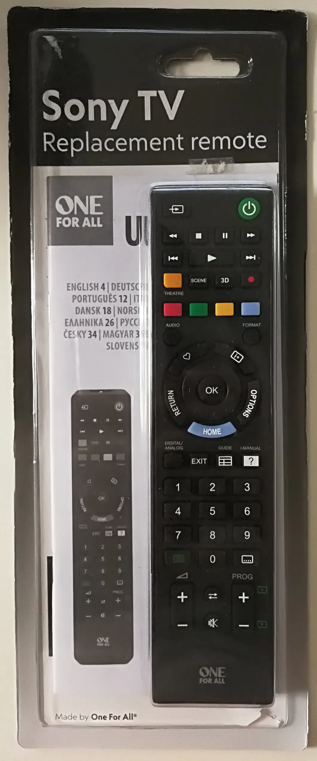 Manufacturer IR Remote Control Support Customize TV Remote Control (RM-D1078)