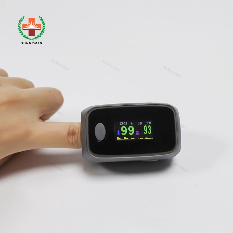 Sy-C013b Finger Pulse Oximeter for Household Health and Hospital