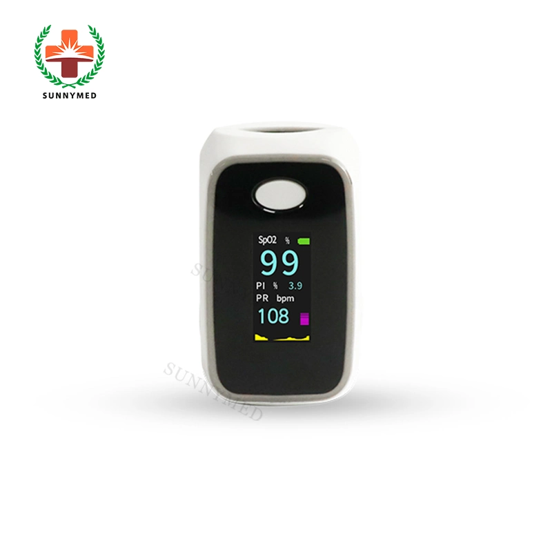 Sy-C013b FDA OLED Four Color Display Fingertip Pulse Oximeter for OEM