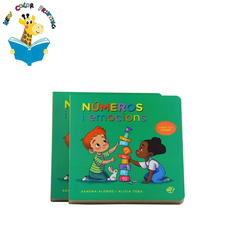 Numbers and Shapes Die Cut Children Learning Board Book