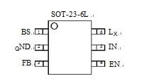 Step-Down 2A Synchronous Converter IC AP2972A Integrated Circuit