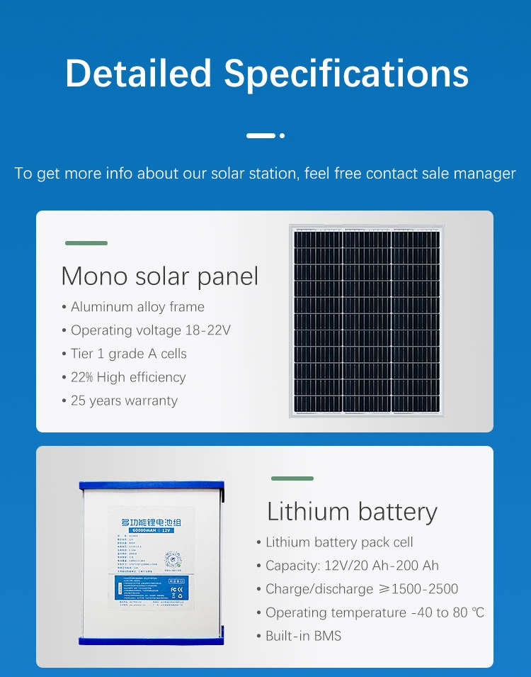 Wind Turbine 1kw Balcony Solar Wireless CCTV 200W 300W Solar Power System Solar Systems off Grid Complete