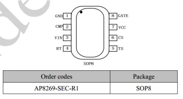 Current Mode PWM Controller Adapter&Charger Power Control IC AP8269 Electronic Component