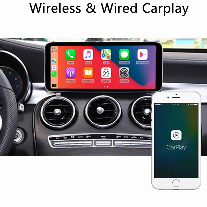 64GB Android Car Multimedia Player for Mercedes Benz W176 X117 X156 W463 2013-2018 Google WiFi 4G SIM Bt IPS Screen GPS Navi Carplay