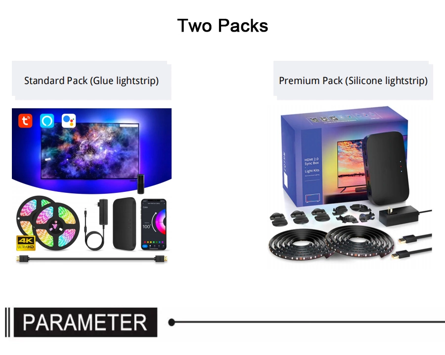 Automatic Color Change Computer Screen Screen Synchronization Background Light Bar