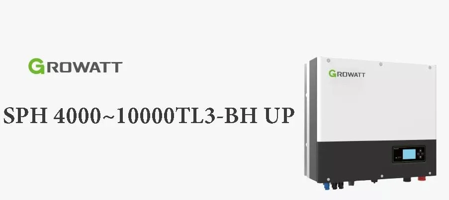 Growatt Sph 8000tl3 Bh-up Apply to Solar Power Complete Hybrid Set with Three Phase Hybrid Inverter