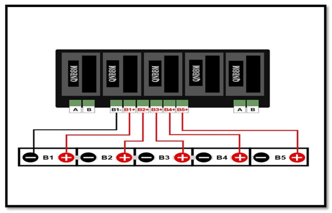 Solar System Battery Balancer Qnbbm-Main-5s Solar Power System