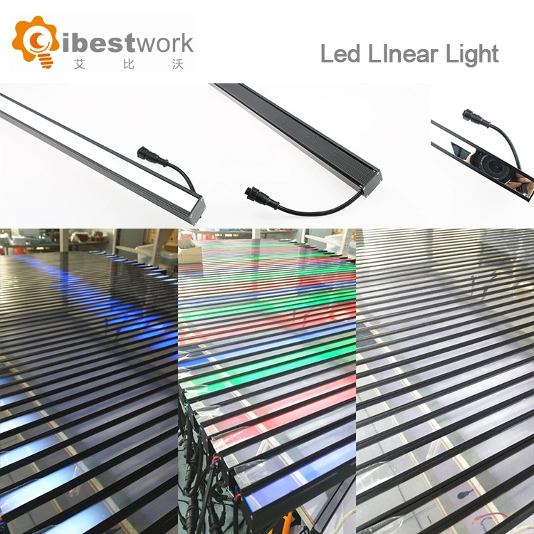 DMX512 RGB Aluminum LED Pixel Bar for Building Decoration LED Ligting