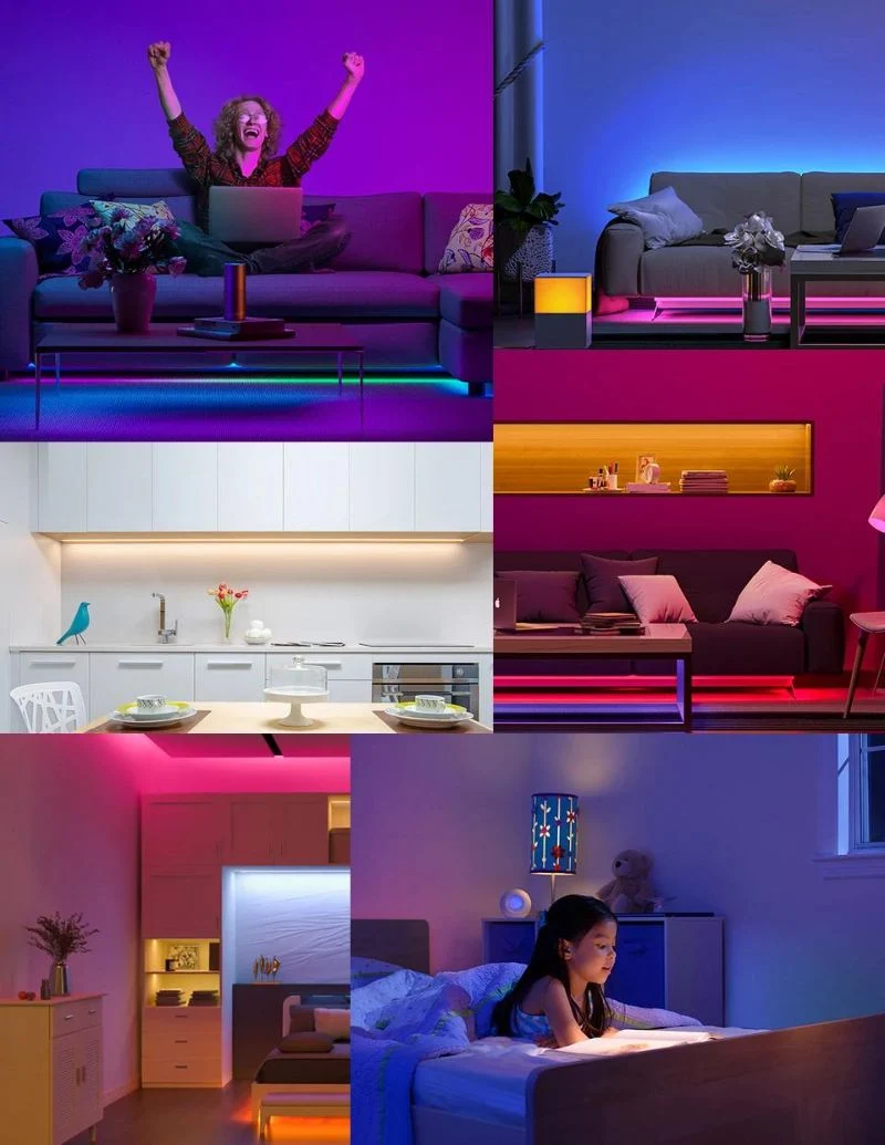 Dynamic RGB LED Strip Lighting