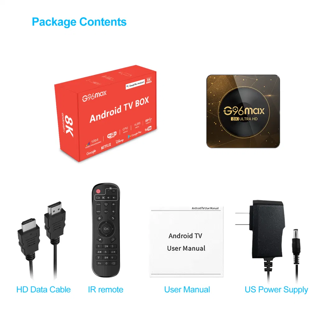 G96max A13 Global Android 13.0 TV Box 8K Ultra TV Stick