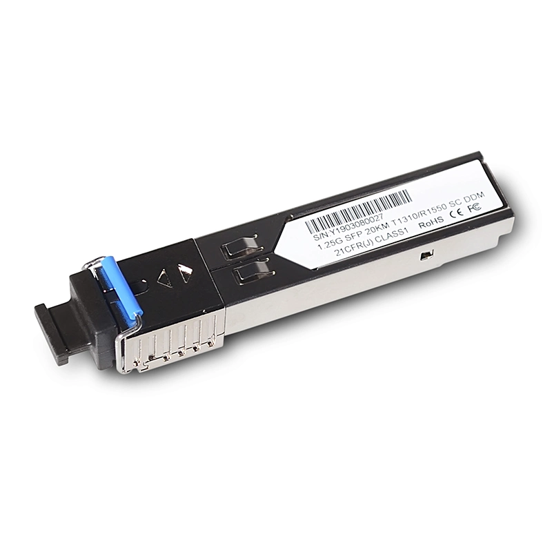 Compatible Optical Transceiver 1.25g 1310/1550nm 20km Bidi SFP Module