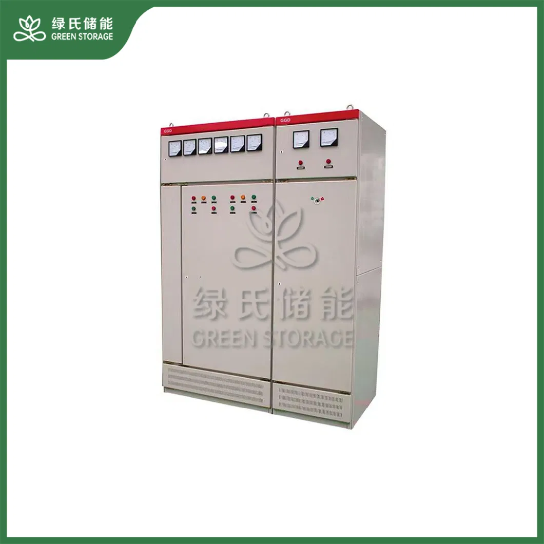 Green Storage Distribution Box Cabinet China Manufacturers AC Ggd Low Voltage Power Distribution for Power Supply