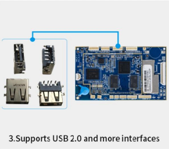 One-Stop Service PCB/PCBA Circuit-Board USB PCB Motherboard for Oven Supporting Bluetooth 4.0 WiFi with CPU of Mtk 8167X (Mediatek Inc.) PCB/PCBA