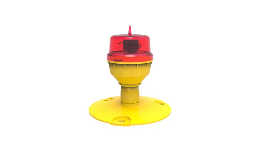 IP66 Faa L-810 Icao Annex 14 Volume 1 Aviation Obstruction Light / LED Low-Intensity Single Light for /Warning Light/Solar Marine Light/ Aviation