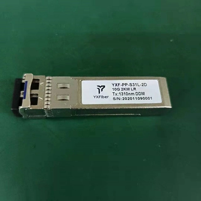 Optic SFP+ Module 10g 2km Lr 1310nm Ddm Optical Fiber Module