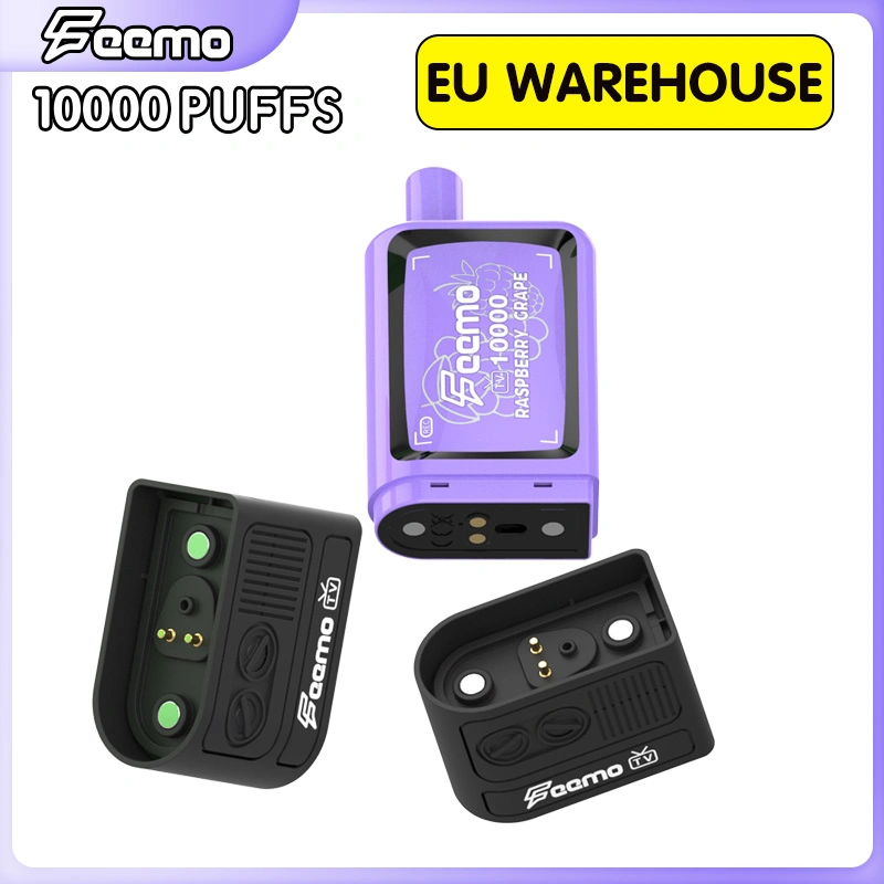 High Quality 20ml Pre-Filled E Liquid Feemo TV10000 10K Puffs Disposable Vapor Pod Kit